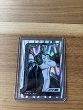 2025 Topps Chrome F1 Isack Hadjar RC Rookie Portrait Black & White RayWave #12