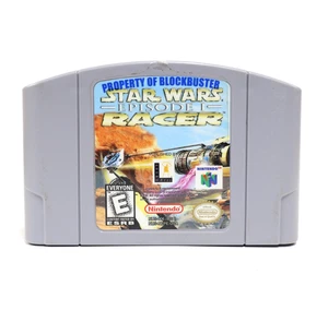 Star Wars Episode 1 Racer (N64) Cart Only - Authentic Acceptable Condition