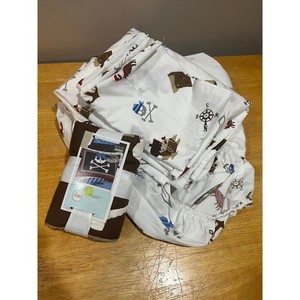 Circo Pirate Adventures Full Sheet Set Shams Skill Cross Bones Anchor