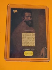 2023 Pieces Of The Past MICHELANGELO Canvas-MA Relic 7 Year Collection