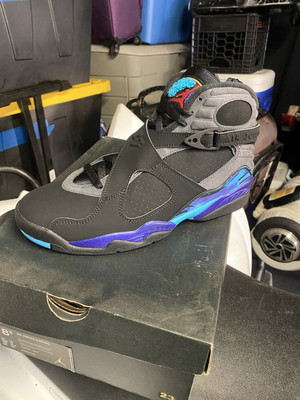 Size 9 - Jordan 8 Retro Aqua 2015 With OG Box 888410239575| eBay