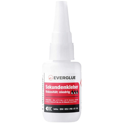 (149,50/kg) EVERGLUE Sekundenkleber dünn flüssig lange haltbar 20g 650001