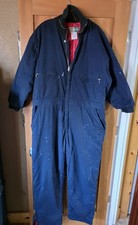 Vintage WearGuard Insulated Coveralls Quilt Lined Men's XL Union USA Made Read
