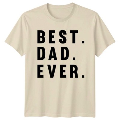 Best Dad Ever Bear Cartoon Vatertag Herren Damen T-Shirt