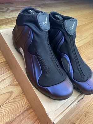 Size 10.5 - Nike Air Flightposite Eggplant 2008 Basketball Shoes