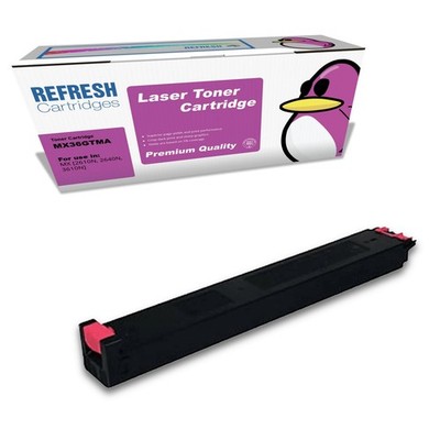 Refresh Patronen Magenta MX36GTMA Toner kompatibel mit Sharp Druckern