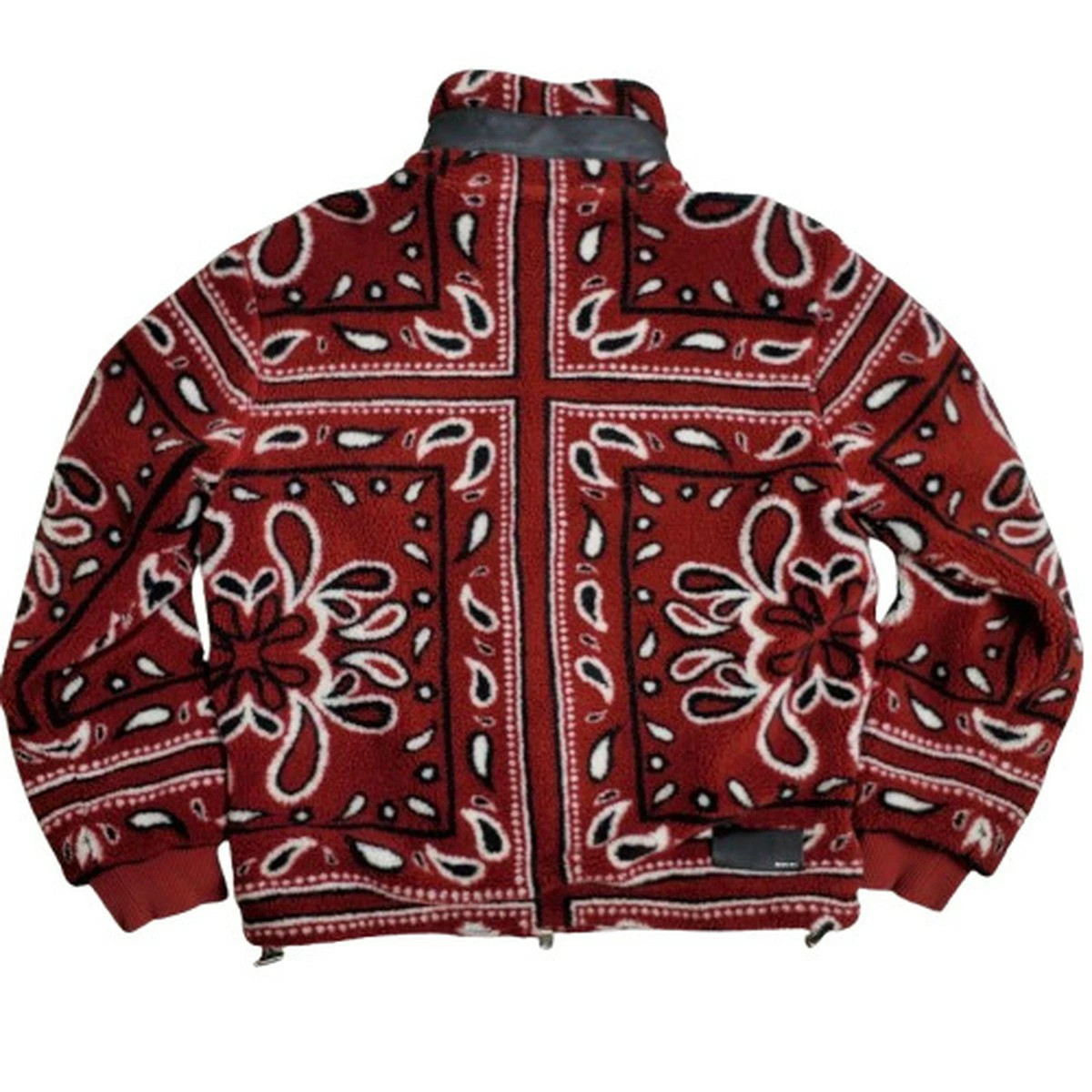 AMERI 22AW Fleece Pullover Bandana Pattern Leathe… - image 7