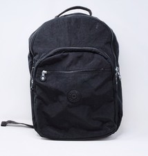Kipling Black Nylon Backpack Adjustable Strap...