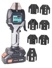 Electric Crimping Tool Set Electric Wire Crimper - Heat Shrink, Nylon,