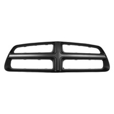 Front Grille Shell Primed Black Matte Black Fits 11-14 Dodge Charger Front Grille Shell Primed Black Matte Black Fits 11-14 Dodge Charger