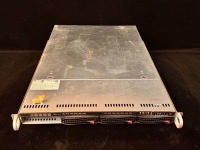 5017R-WRF SUPERMICRO X9SRW-F 1U SERVER 4LFF 8C E5-2670 2.6GHz 32GB 4x TRAY