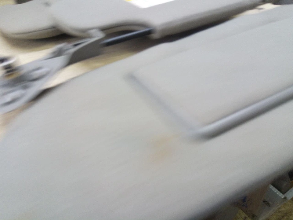 Pair L R Sun Visor Dual Visors Gray Fits 00-05 BUICK PARK AVENUE z54-200884 - Image 2 of 4