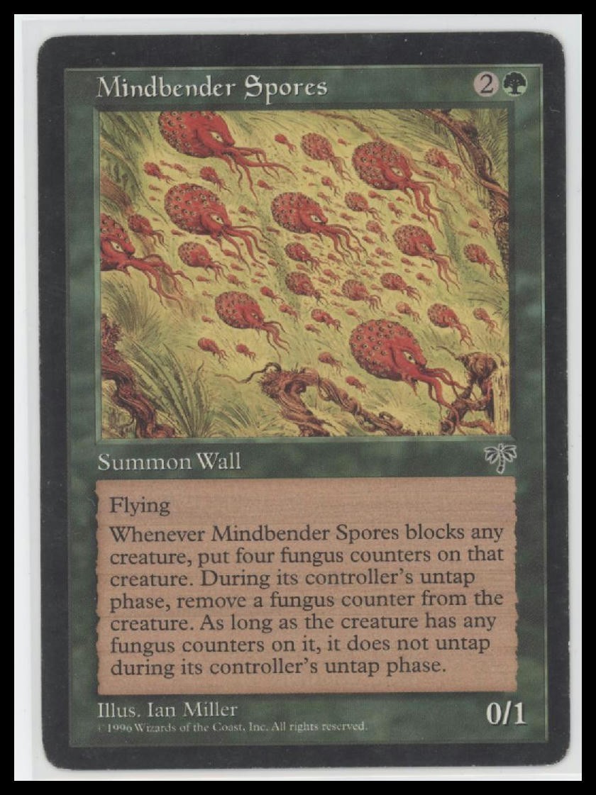 Mindbender Spores Mirage Regular MTG  NM