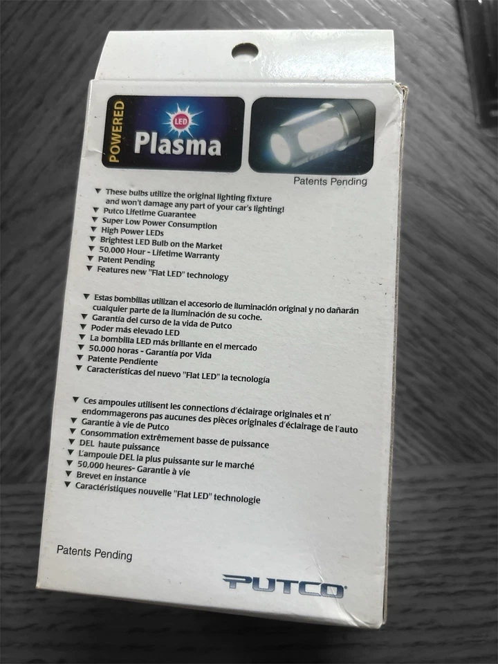 Сменная плазменная светодиодная лампа Putco Switchback - Изображение 3 из 4