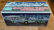 2004 HESS Truck Sport Utility Vehicle and Motorcycles NEW IN BOX UNOPENED