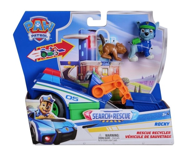 Spin Master Rettungsfahrzeug Mit Figur PAW-PATROL-SEARCH-Y-RESCUE-ROCKY-image
