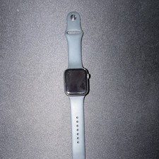 Apple Apple Watch SE Series 44mm Black Aluminum Case Midnight Silicone Band