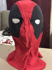 Marvel Kids DEADPOOL Lycra Hood Cloth Mask Kids or Adult Marvel Comics X- Men