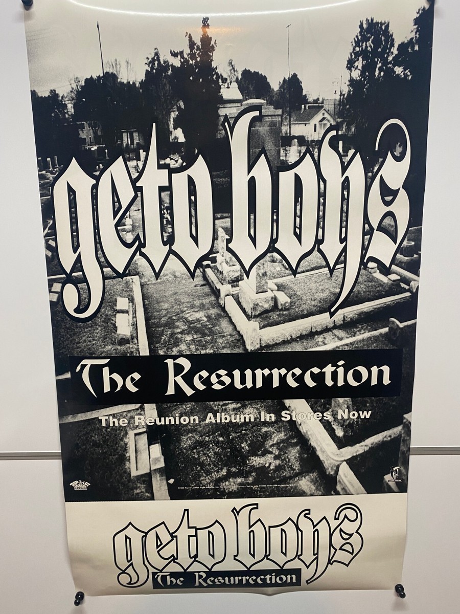 Poster: Ghetto Boys: The Resurrection (1996) rare promo rap hip