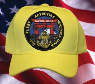 FLEET ACTIVITIES US NAVAL BASE YOKOSUKA HAT PATCH CAP US