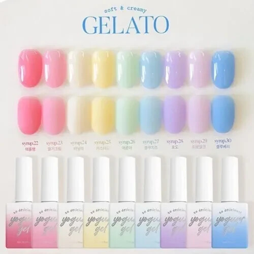 Yogurt Gel ジェルネイル 10本セット Yogurt Gel ジェルネイル 10本セット