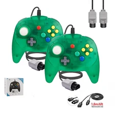Mini N64 Controller Wired Game Controller Joystick for Nintendo N64 Console Game