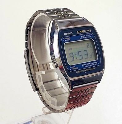 casio calendar watch