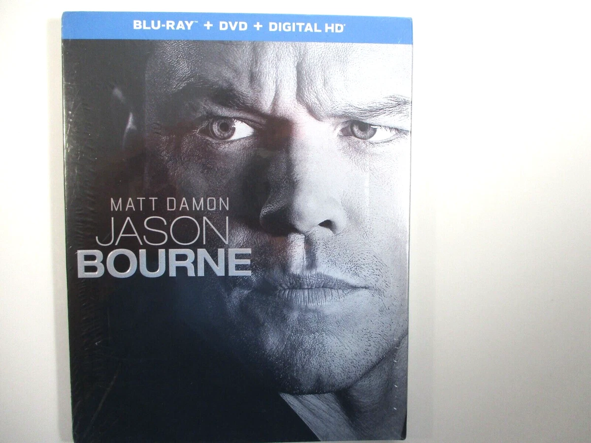 Jason Bourne Blu-Ray DVD Digibook Brand New Exclusive Deluxe.