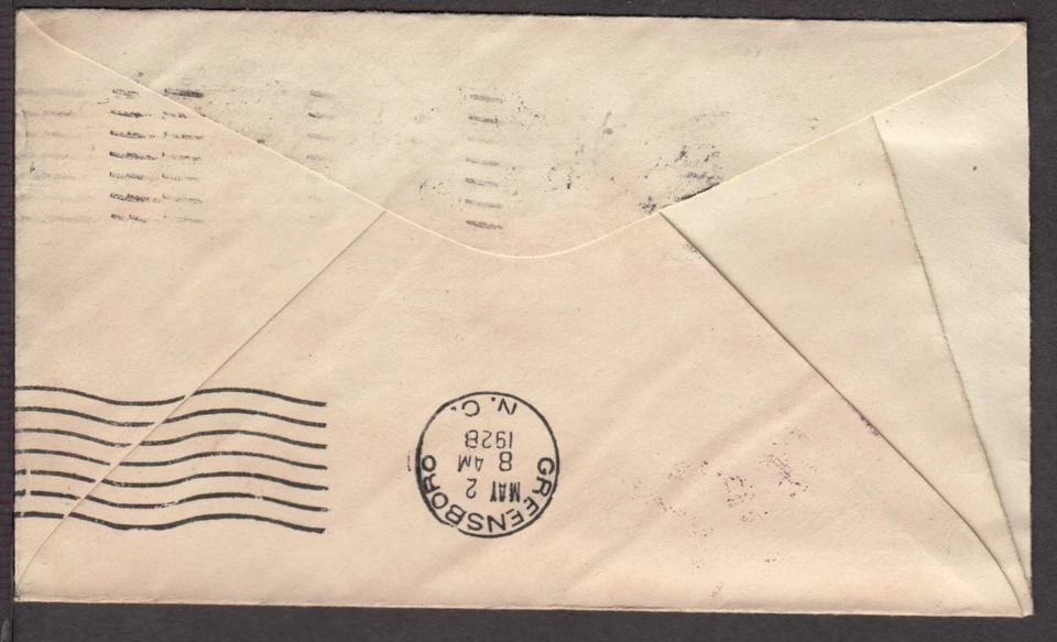 1928 First Flight CAM-19 New York - Atlanta GA - Spartanburg - Greensboro (C - Image 2 of 2