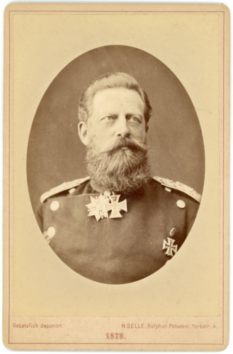 Vintage Frederick III albumen print.Frederick III (German: Friedrich III), - Picture 1 of 1