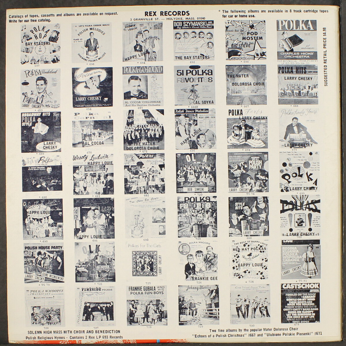WALT SOLEK: polkas for you REX 12