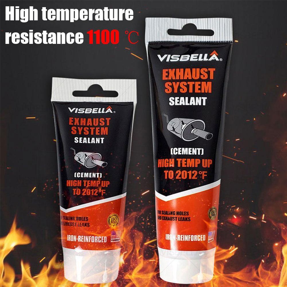 Car Exhaust Pipe Repair Glue Cement Filler High Temperature Silicone