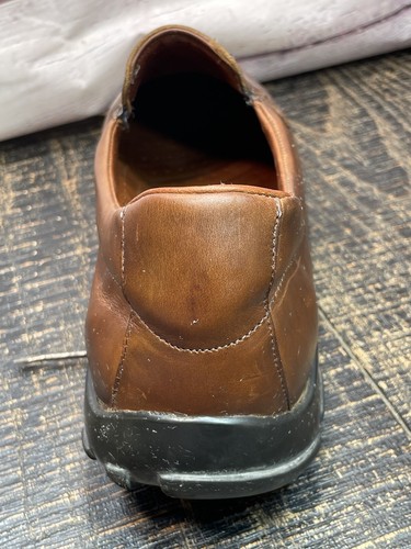 Allen Edmonds 42098 Slip Ons Dress Leather Shoes Brown Mens 14 - Picture 4 of 12