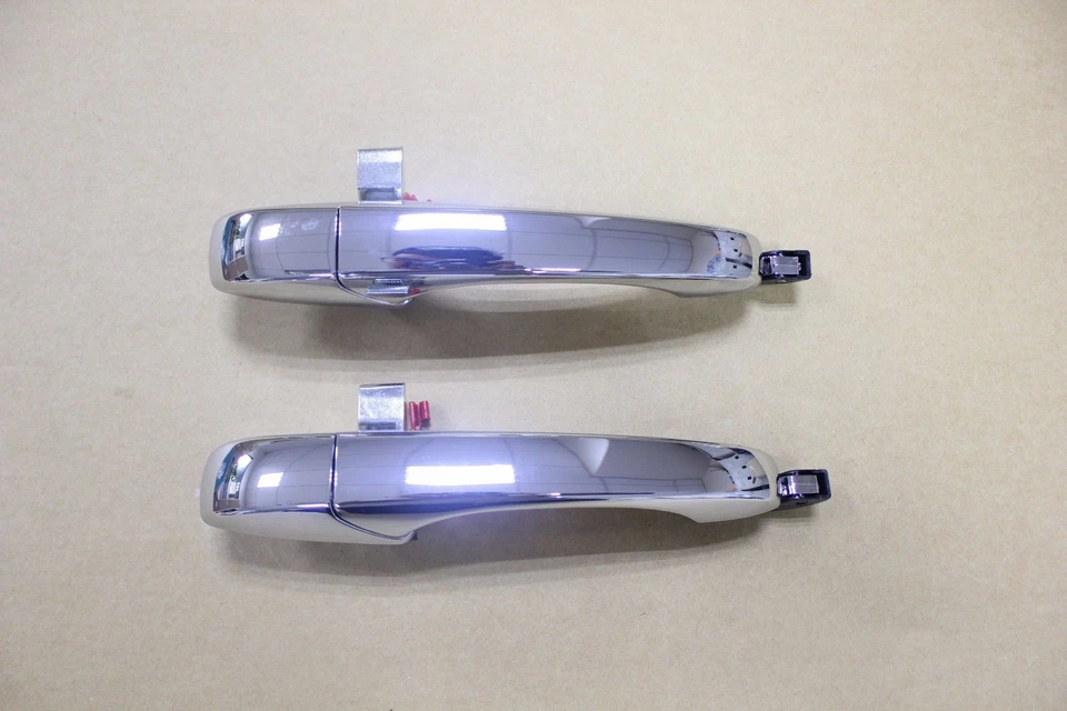 Manija de puerta exterior 2 piezas delantera derecha y trasera derecha cromada para Chrysler 300 C 05-10 Foto 2 de 2