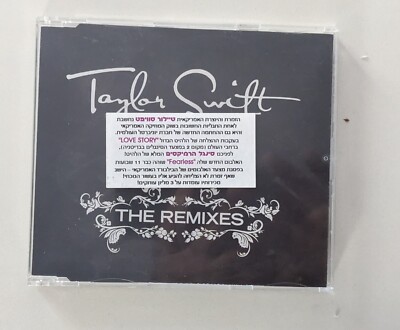 TAYLOR SWIFT Love Story REMIXES PROMO RARE ISRAELI CD PROMO SINGLE