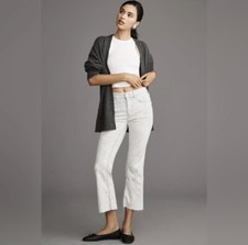 Anthropology The Yaya Mid-Rise Crop Flare Jeans by Pilcro