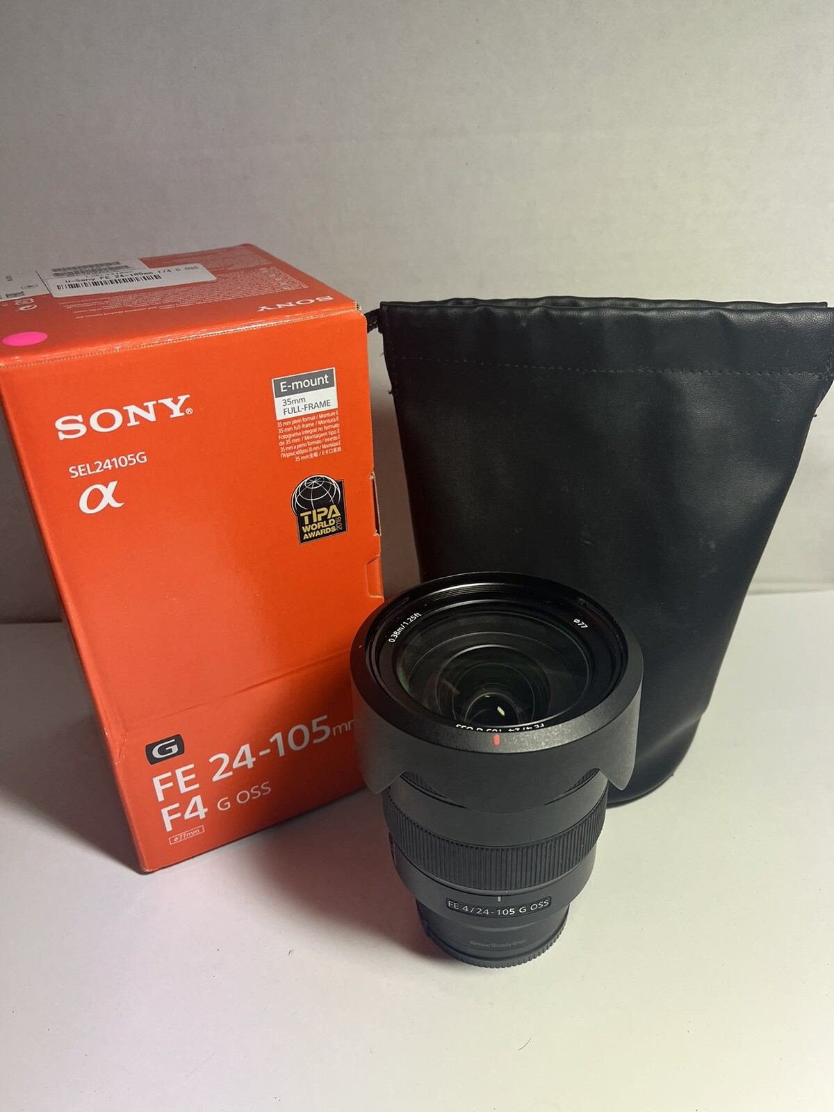 Sony SEL24105G FE 24-105 mm F4 G OSS E-mount Full Frame Excellent