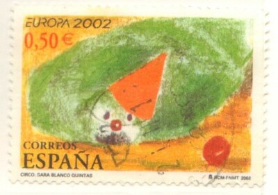str. EU-Spanien 2002 Europa (C.E.P.T.) 2002 - Circus fu
