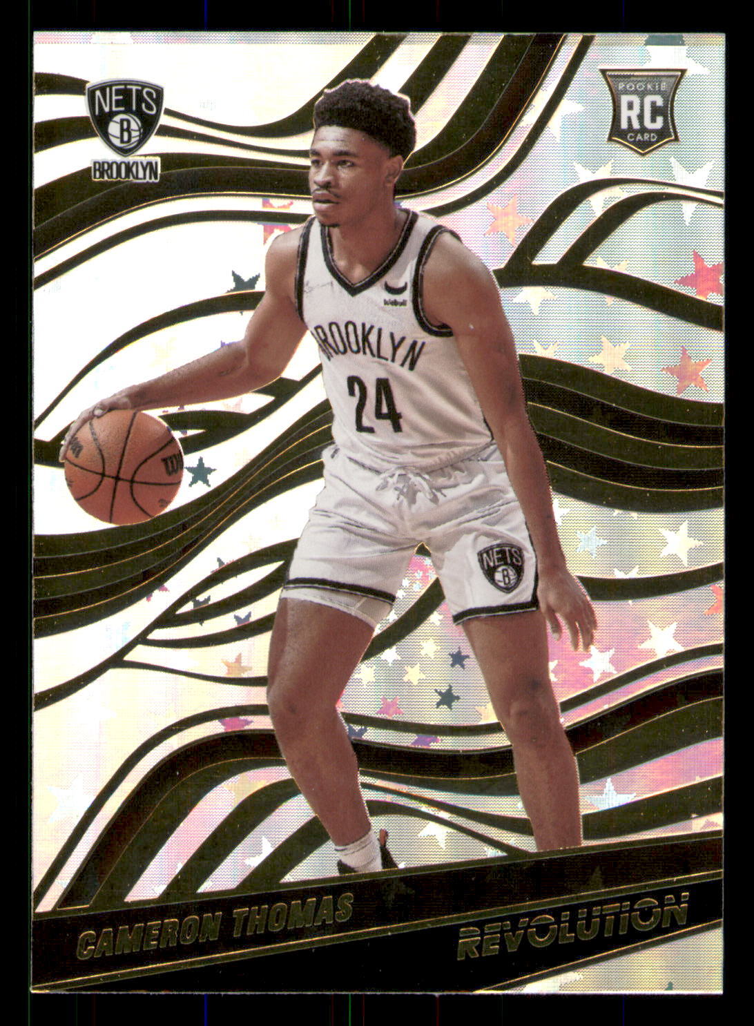 Cameron Thomas 2021-22 Panini Revolution #109 Astro RC Brooklyn Nets