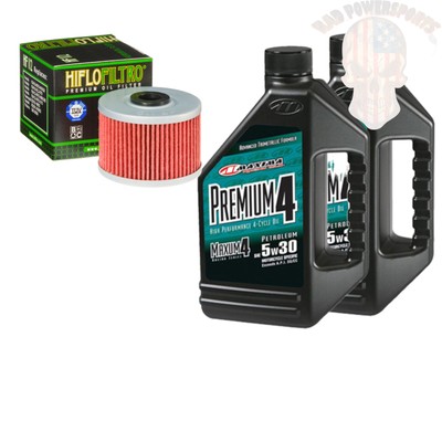 Oil And Filter Change Kit For 2012 Honda TRX400X Maxima Premium 4 5W-30