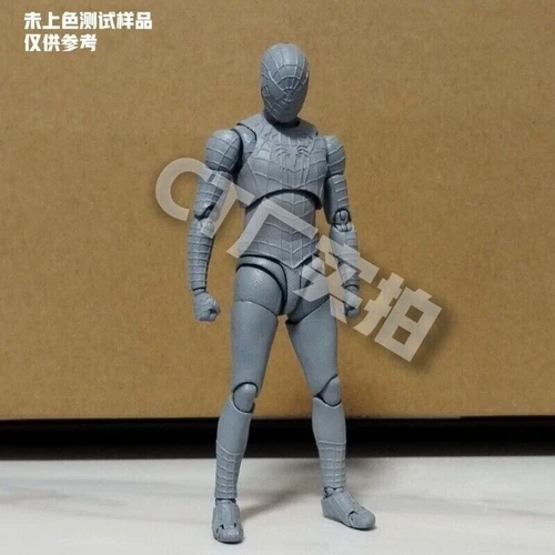SHF Spider-Man No Way Home Black Suit Ver Figure Tobey Maguire - Picture 17 of 17