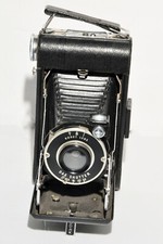 Vnt Kodak Vigilant Jr Six-20 Folding Camera W/ Dak Shutter TBI Kodet Lens, works