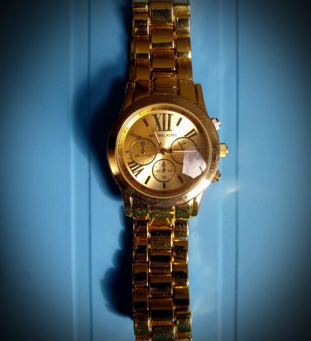 MICHAEL KORS MK5777 GORGEOUS GOLDEN BRADSHAW BRAND NEW UNISEX