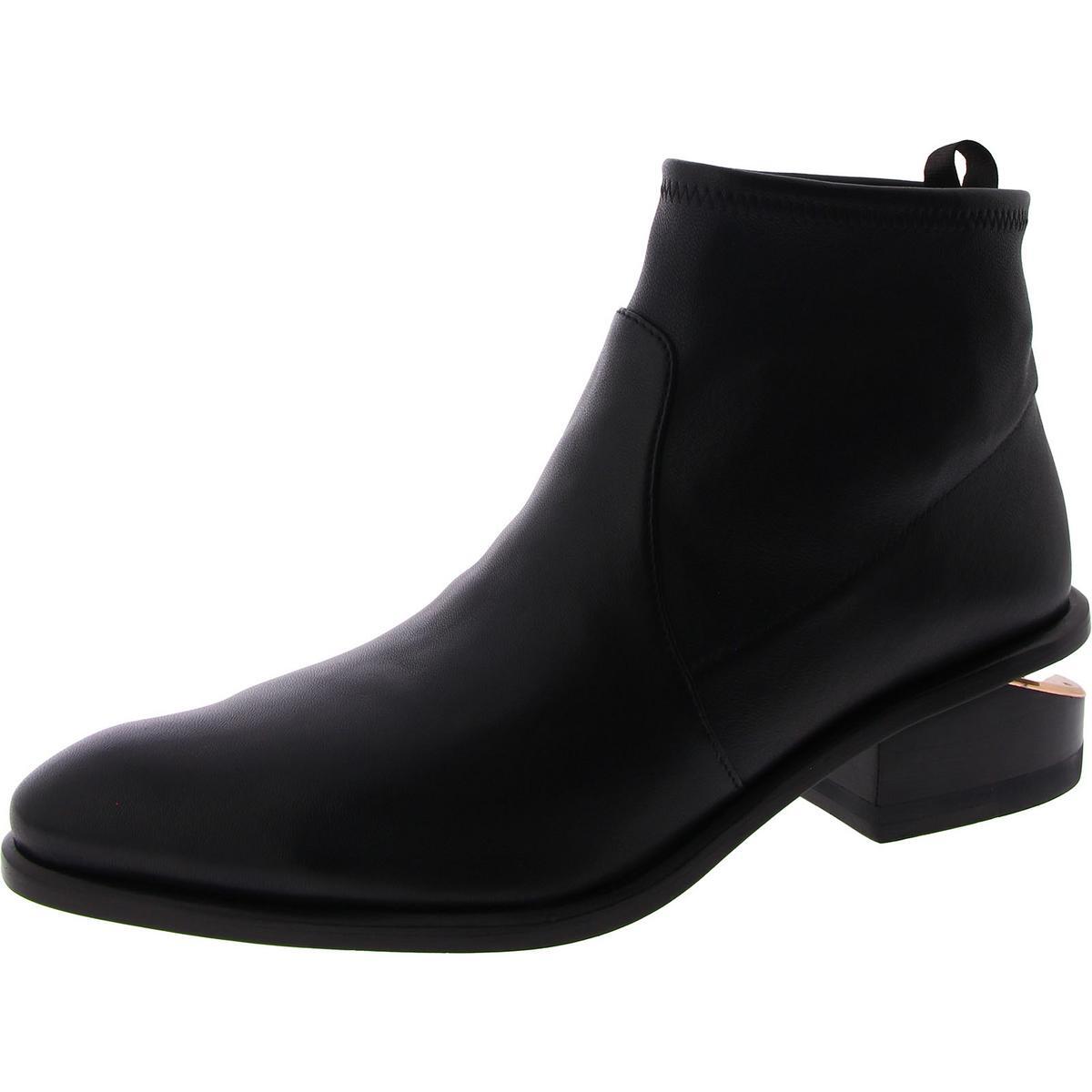 Женские черные кожаные ботильоны Alexander Wang размер 40 среднийBM BHFO 9125 47290₽