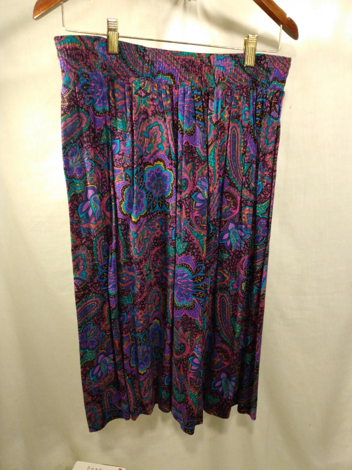 ACT 1 NEW YORK 70’s VINTAGE Long Sleeve Blue Purp… - image 5