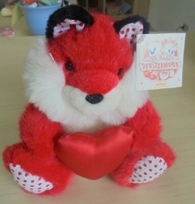 PELUCHE VOLPE SPRIZZAMORE SAN VALENTINO AMORE