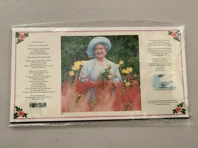 Happy 90th Birthday to HM The Queen Mother Royal Mail Mint Stamps