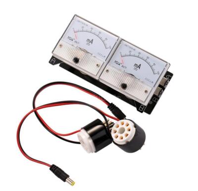 Dual Bias Current Probes Tester VU Meter for EL34 KT88 6550 Röhrenverstärker Amp