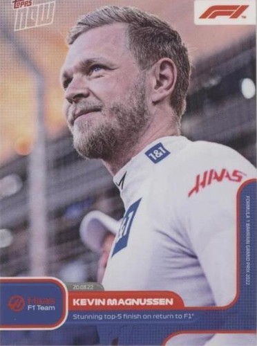 5 Kevin Magnussen #SDTRA-KMA - Triple Relic Auto - 2024 Topps