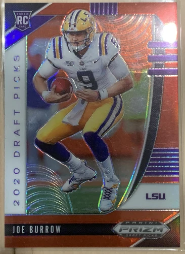 2020 Panini Prizm Joe Burrow 105 Red Prizm 📈💲